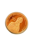 (2) 2020 Barbados .5 Grams .999 10 Dollar Commemorative Gold Coins John Paul II Birthday