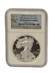 (4) American Eagles All PF70 Ultra Cameos 2015, 2017, 2022, 2023 NGC