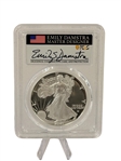 (4) American Eagles PCGS Signed by Master Designer Emily Damstra; MS70, PR70