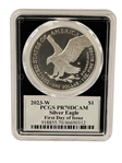 (4) American Eagles PCGS Signed by Master Designer Emily Damstra; MS70, PR70