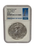 (4) American Eagles All NGC PF70, MS70, Signed