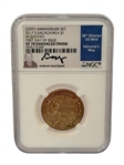(5) Graded Dollar Coins: Jim Thorpe, Sequoyah, Ronald Reagan, Maria Tallchief