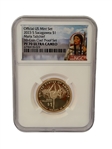 (5) Graded Dollar Coins: Jim Thorpe, Sequoyah, Ronald Reagan, Maria Tallchief
