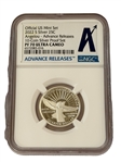 (10) Graded Quarters 2022-S 10-Coin Silver Proof Set Advance Releases PF70 Ultra Cameo NGC