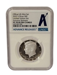 (4) Graded Silver Kennedy Halves NGC