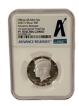 (4) Graded Silver Kennedy Halves NGC