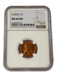 (8) Graded Lincoln Cents NGC