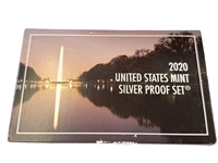 (5) US Mint Silver Proof Sets in Boxes; 2002, 2018, 2019, 2020, 2022