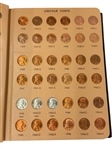 1959-2009 Cornerstone Memorial Cents Album Complete Proof Coins, Library Lincoln Cents 
