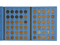 (5) Whitman's Albums A. Lincoln Cents (4) 1941-1958 Complete, (1) 1941-1974