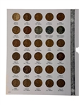 (5) Whitman's Albums A. Lincoln Cents (4) 1941-1958 Complete, (1) 1941-1974