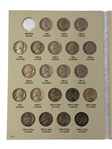 (4) Jefferson Nickel Albums 1938-1961 in Harris Albums Complete