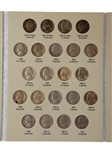 (4) Jefferson Nickel Albums 1938-1961 in Harris Albums Complete