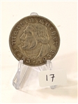 1933a Germany 5 Reichsmark Martin Luther 