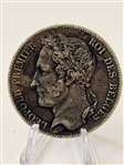 (4) Belgium 5, 100 Francs Coins .835, .900 Silver