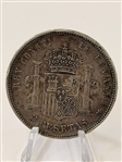 (5) Spain 5 Pesetas .900 Silver Coins
