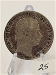 (6) Austria Corona and Florins 19th Century