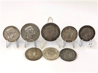 (8) German States Prussia & Baden 3, 5 Marks and 1 Thaler