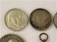 (6) German Coins and Medals 1930's