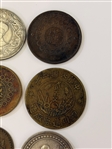 (9) Asian Coins Yunnanm Szechuan, Fujian Provinces and Tokens
