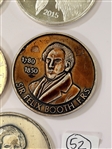 (5) .999 One Ounce Silver Rounds
