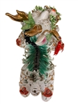 Pair of Export Porcelain Foo Dogs