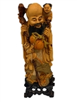 1986 Sasni Shou Xing God of Longevity Sculpture