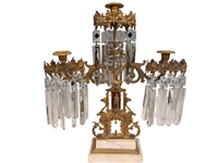 Pair Gothic Ivanhoe Girandole Candelabras 