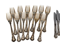 Gorham Sterling Silver Flatware Set Chantilly