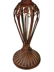 Cast Iron Table Candle Lamp