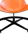 William Katavolos MCM Leather Slingback Chair