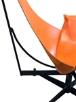 William Katavolos MCM Leather Slingback Chair