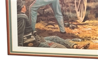 Dale Gallon S/N Lithograph Civil War Fire at the Angle