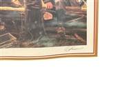 Dale Gallon S/N Lithograph Desperate Valor Civil War Remarque 