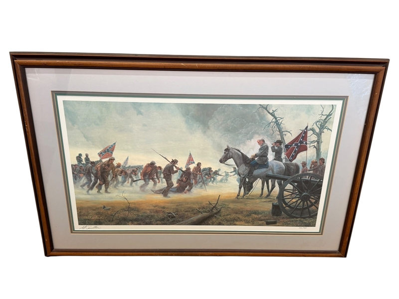 Michael Kunstler Civil War Lithograph "Its all My Fault"