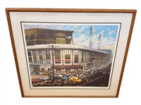 Tom Moser S/N Lithograph "Forbes Field"