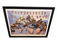 Steve Palmer "Pittsburgh Penguins 25th Anniversary" S/N Lithograph