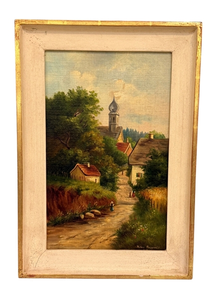 Helene Rupprecht Signed Oil on Board