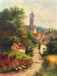 Helene Rupprecht Signed Oil on Board