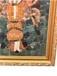 Lobster Stone Mosaic Framed