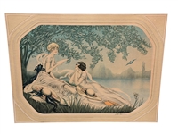 F.G. Henri American Beauties The Master Art Corp. Lithograph Print