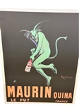 Advertising Poster Print of 1906 Maurin Quina Leonetta Cappiello's Liquor Ad