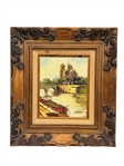 Oil on Board David Crespi Landscape