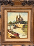 Oil on Board David Crespi Landscape