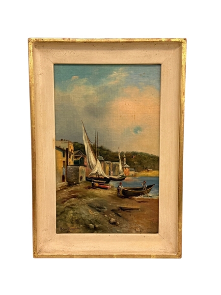 Helene Rupprecht Signed Oil on Board