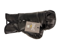 Lennox Lewis Autographed Everlast Black Boxing Glove Schwartz Sports Authority COA