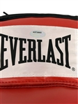 Riddick Bowe Autographed Everlast Red Boxing Glove Schwartz Sports Authority COA