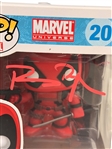 (4) Autographed Funko Pops; Gadot, Ruffalo, Reynolds, Hemsworth