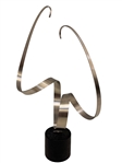 Curtis Jere Abstract Modernist Metal Sculpture on Base