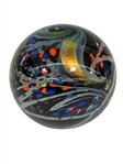 (3) Glass Paperweights; Adam Jablonski, Rollin Karg